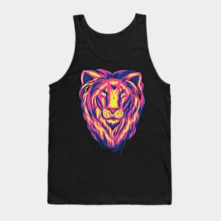 Colorful Lion Tank Top